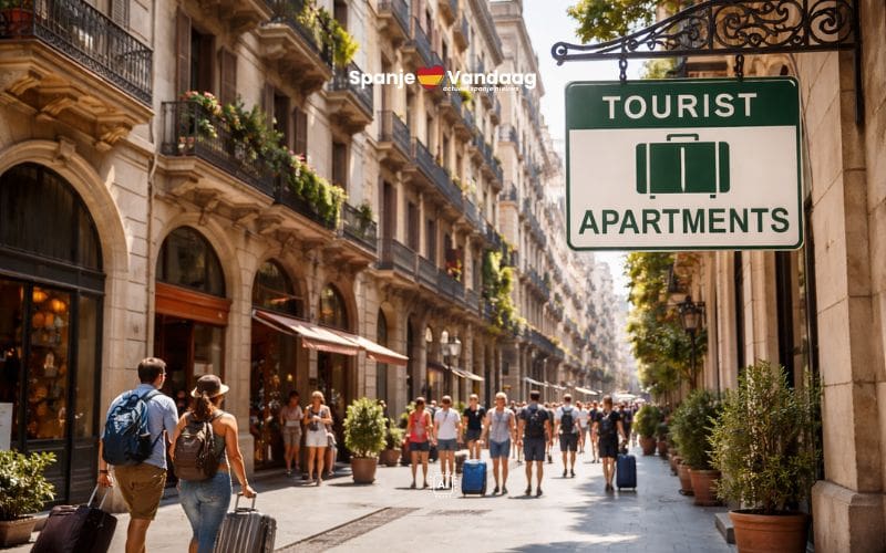 Aantal toeristische woningen in Spanje daalt voor het eerst sinds jaren