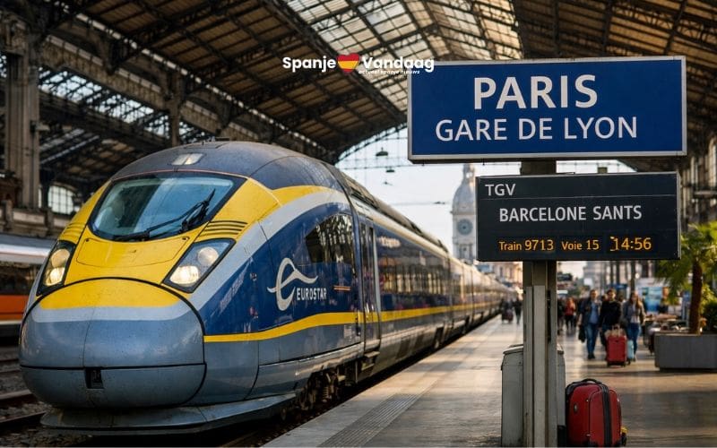 Zo reis je met de trein vanuit Nederland of Brussel naar Barcelona