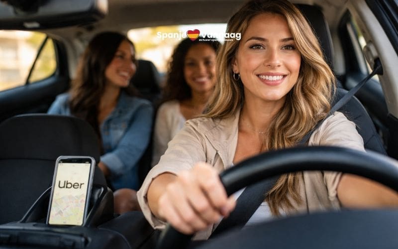 Uber maakt het mogelijk om in Spanje een vrouwelijke chauffeur te kiezen