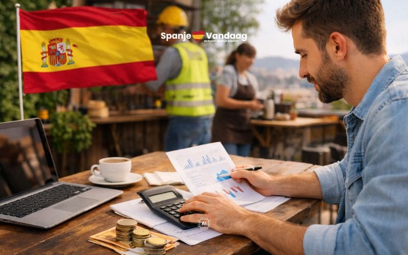 Zelfstandigen in Spanje betalen in 2026 tussen 200 en 590 euro per maand