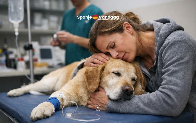 Spaanse rechter vindt thuisblijven voor euthanasie zieke hond terecht