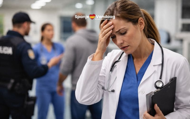 Recordaantal agressies tegen zorgpersoneel in Spanje