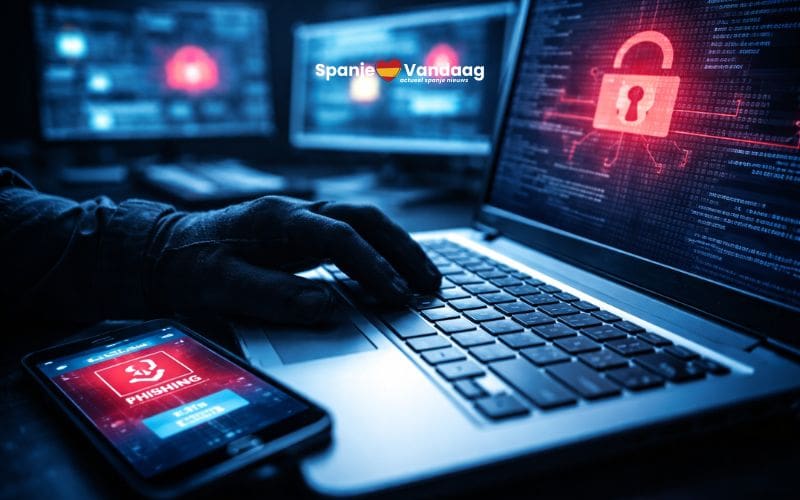 Aantal cyberaanvallen in Spanje blijft stijgen met dit als grootste digitale gevaren