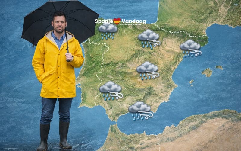 Spanje krijgt opnieuw te maken met onstabiel weer door twee DANA’s