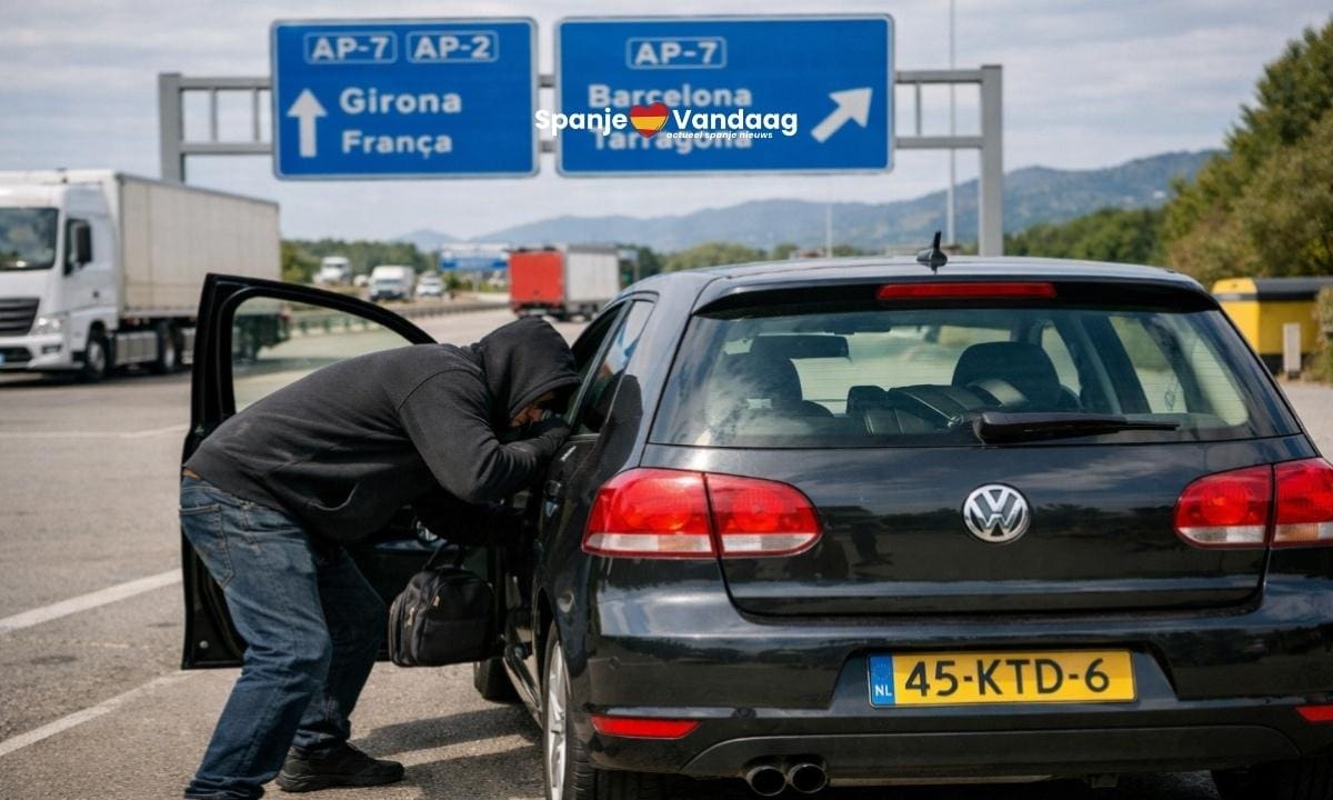 Slimme snelwegdieven op de AP-7 eindelijk aangepakt na grote politieactie