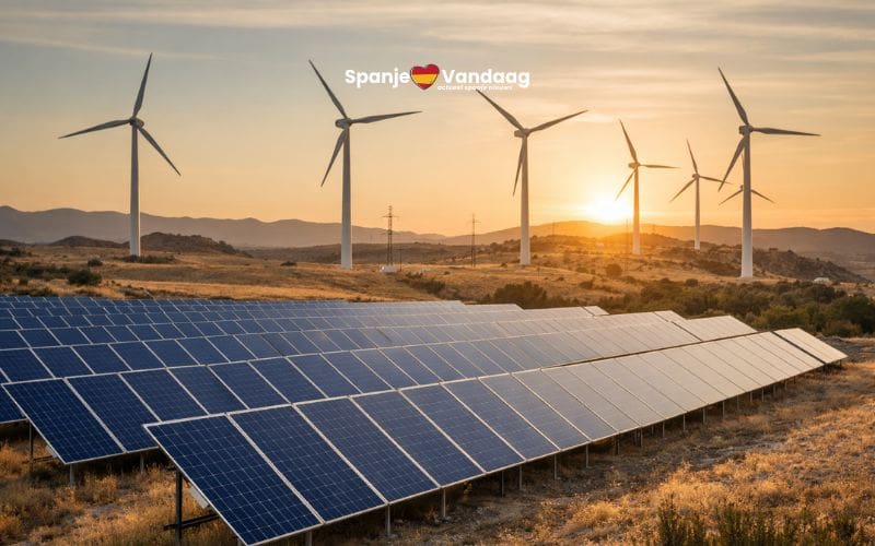 Spanje houdt stroomrekening laag dankzij snelle groei van zon- en windenergie