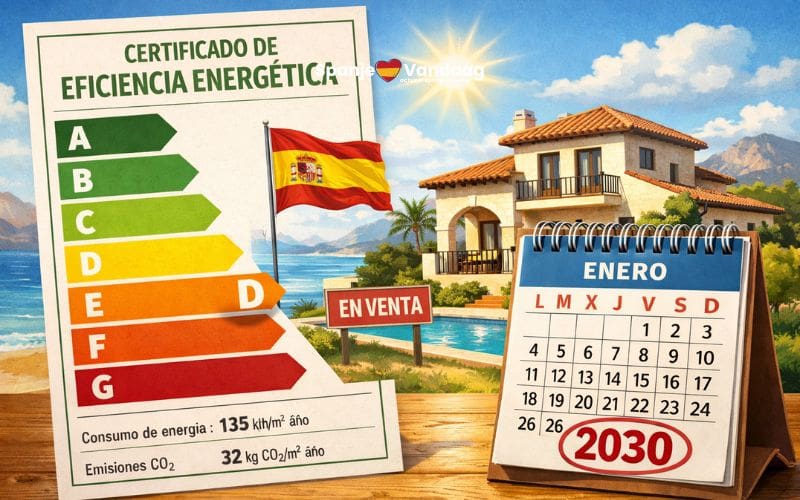 Mogen over vier jaar echt miljoenen woningen niet meer verkocht of verhuurd worden in Spanje?
