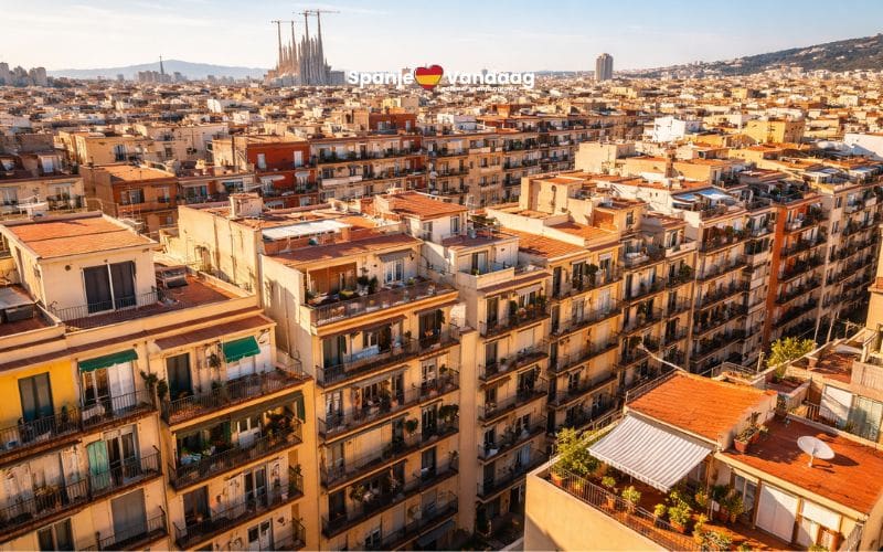 Spanje heeft de meeste inwoners van de EU die in appartementen wonen