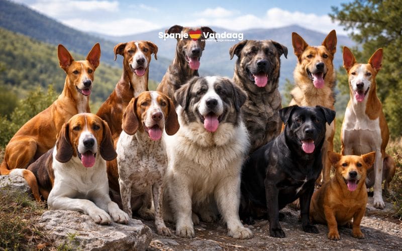 Veel Spaanse hondenrassen dreigen te verdwijnen door gebrek aan registratie