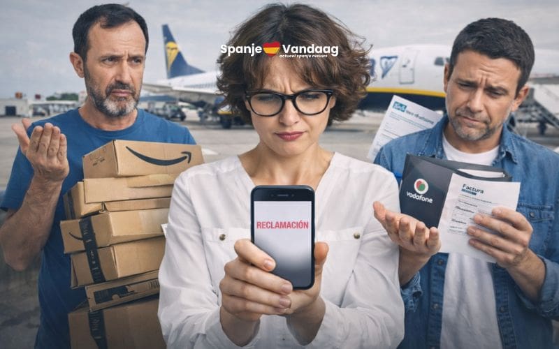 Meer dan 250.000 klachten in Spanje met deze bedrijven en sectoren die het slechtst scoren