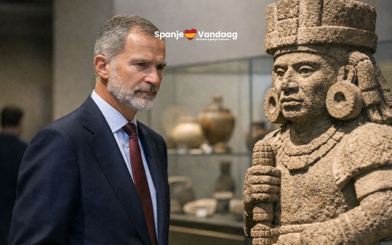 Koning Felipe VI erkent misstanden tijdens Spaanse verovering van Amerika