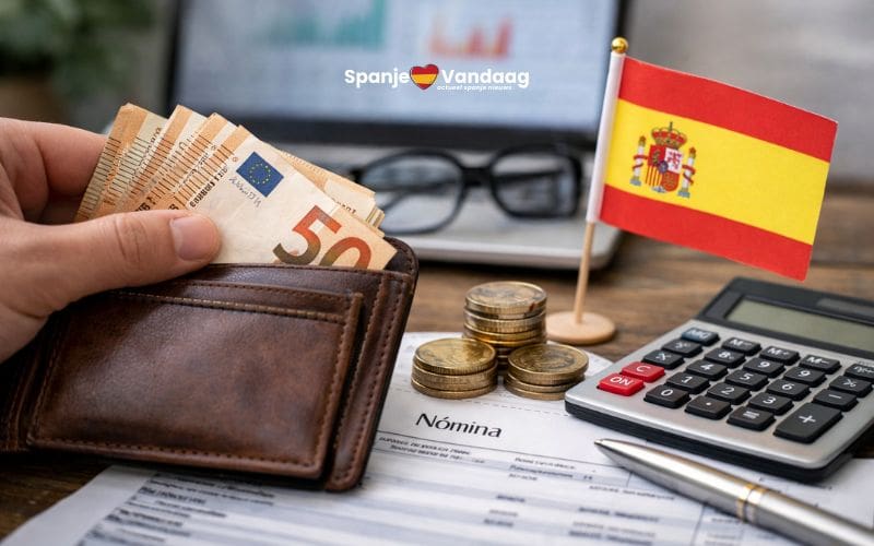 Gemiddeld salaris in Spanje stijgt naar 2.530 euro, maar verschillen blijven groot
