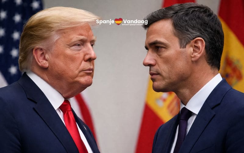 Spaanse premier zegt nee tegen oorlog, terwijl Trump dreigt met handelsbreuk