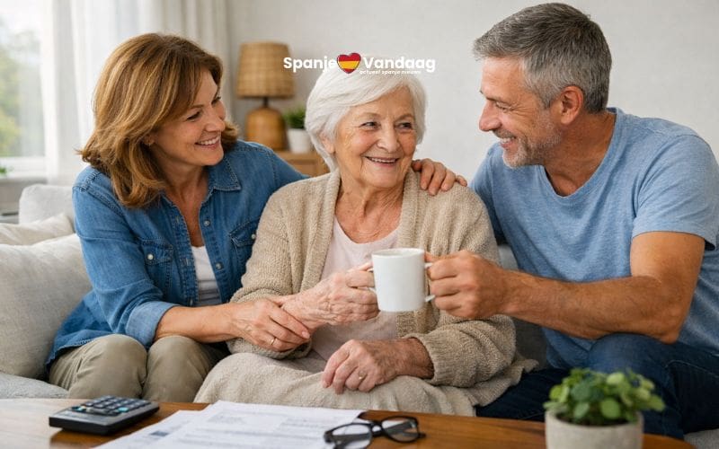 Woon je samen met een 65-plusser in Spanje, dan kun je tot 2.550 euro belastingvoordeel krijgen