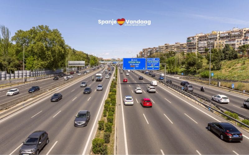 Boetes tot 200 euro voor solorijders op carpoolstroken in Spanje