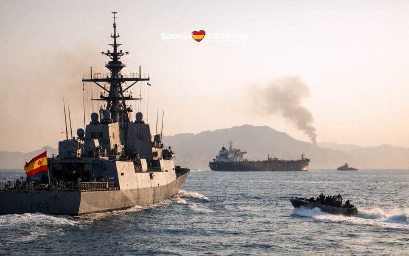 Spanje sluit deelname aan EU‑missie in Straat van Hormuz uit