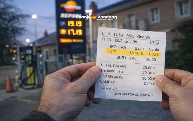 Zo controleer je of je korting op benzine of diesel correct wordt toegepast in Spanje