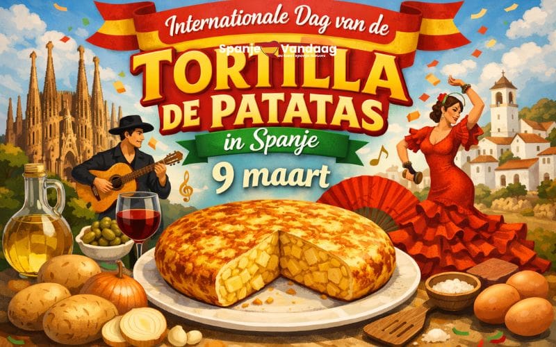 9 maart: Internationale Dag tortilla de patatas en een eerbetoon aan de iconische Spaanse aardappelomelet