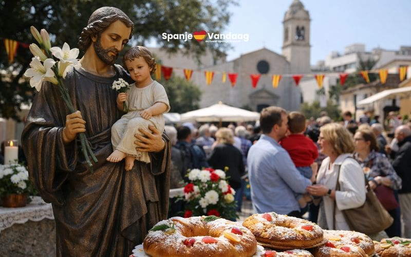 Waarom Spanje op 19 maart José, Pepe, Pepa en alle papa’s in het zonnetje zet