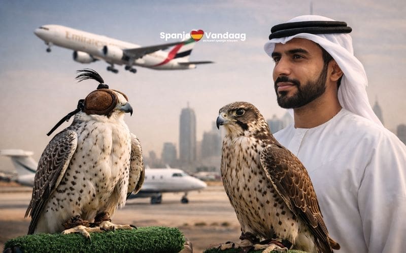 Spaanse export van valken naar Emiraten onzeker door spanningen rond Iran