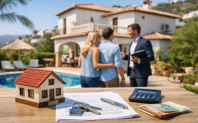 Dit zijn de kosten en belastingen bij de verkoop van een huis in Spanje in 2026