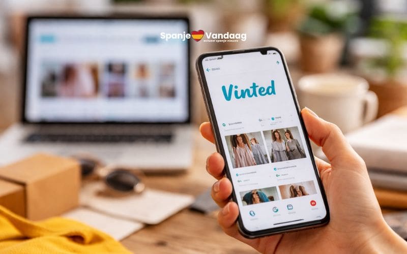 Vinted waarschuwt voor oplichting via nepberichten in Spanje