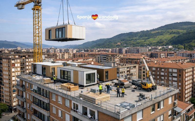 Deze Spaanse regio wil woningen bouwen bovenop bestaande gebouwen om ruimtegebrek op te lossen