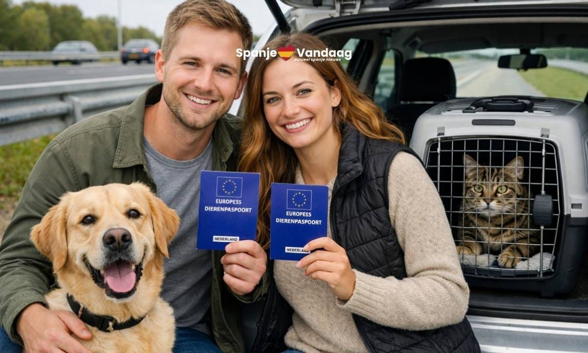 Nieuwe EU-regels per 22 april hebben gevolgen voor reizen tussen Nederland, België en Spanje met een huisdier