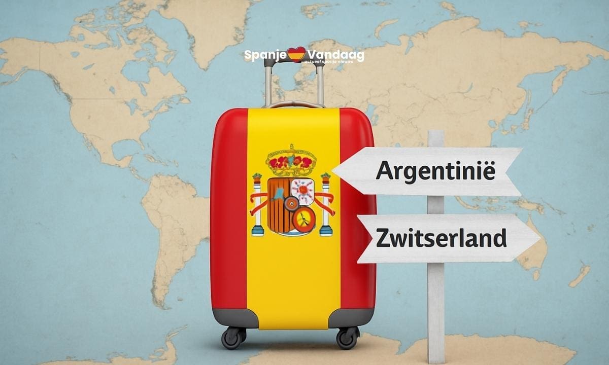 Steeds meer Spanjaarden wonen in het buitenland, met grootste stijging in jaren