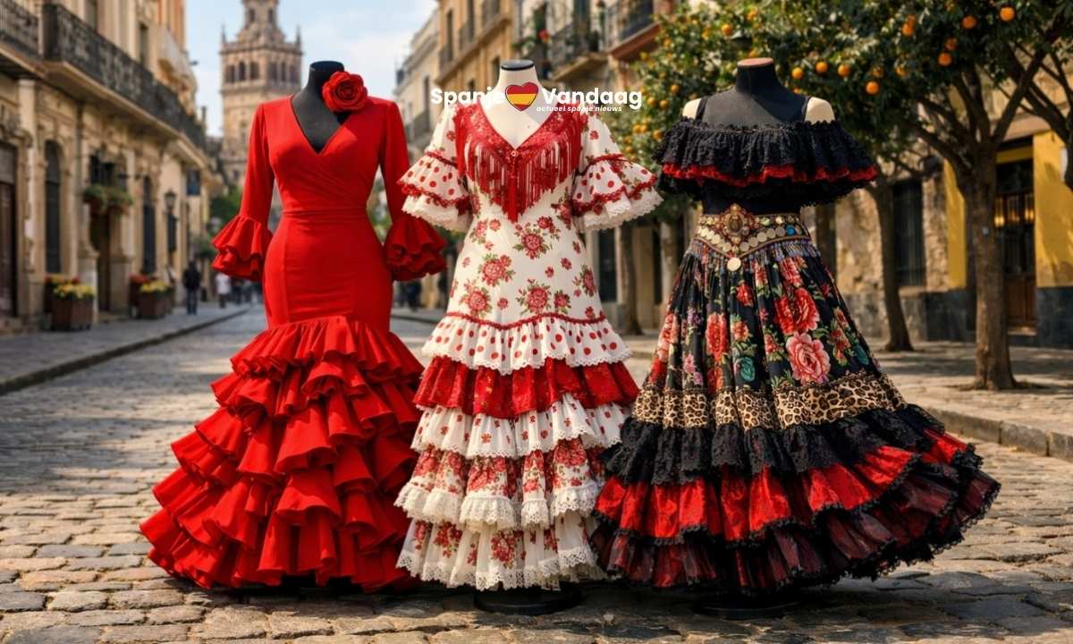 Dit is het verschil tussen een flamencojurk, sevillanajurk en gitanajurk in Spanje