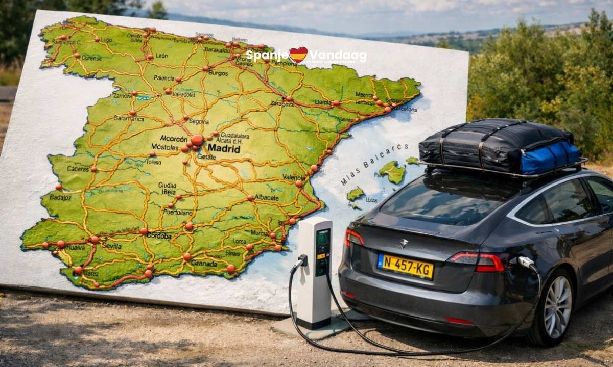 Vakantie in Spanje: elektrisch rijden van noord naar zuid Spanje