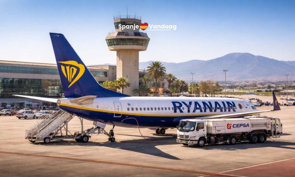 Ryanair spreekt over mogelijk duurdere vliegtickets naar Spanje door conflict Midden-Oosten
