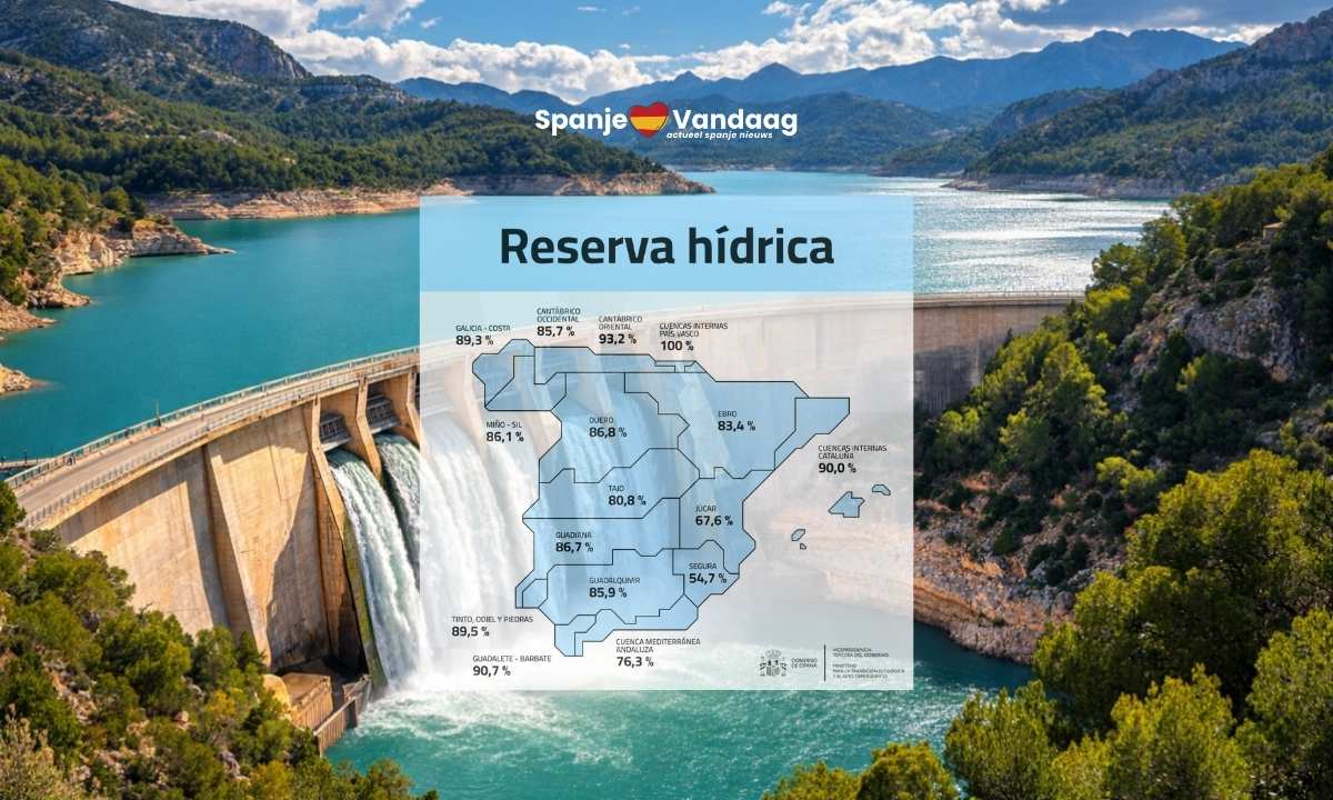 Spaanse stuwmeren blijven opvallend goed gevuld na natte periode