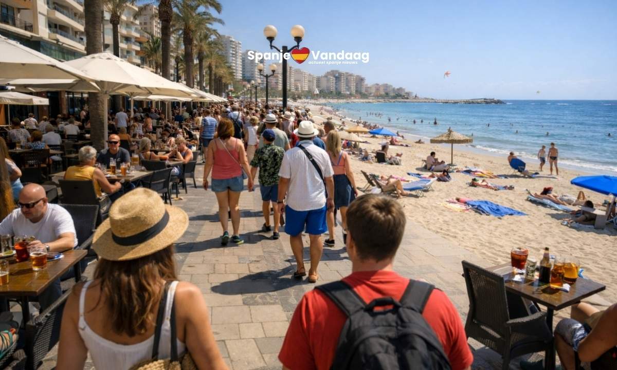 Spanje trekt steeds meer toeristen als veilige schuilplaats tijdens conflicten