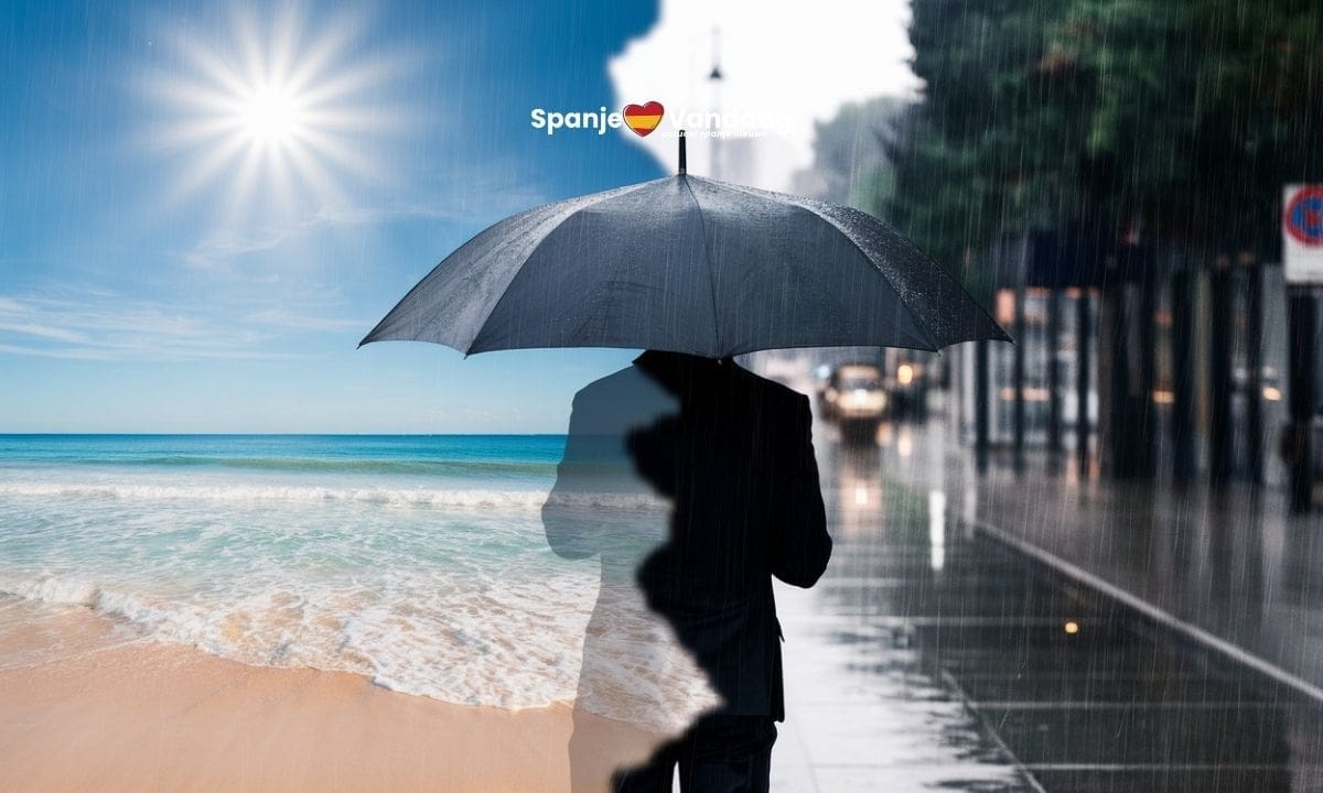 Spanje krijgt vreemd weer met zomerse hitte, herfststorm en winterse sneeuw in één week